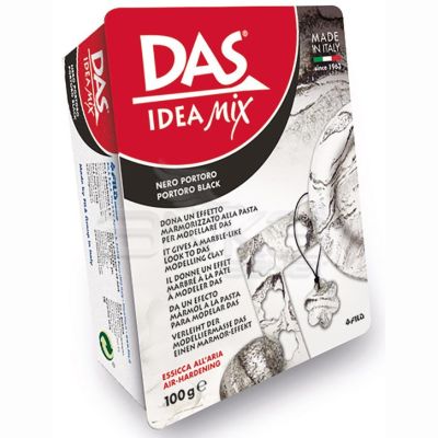 Das Idea Mix Mermer Efektli Seramik Kili 100g Portoro Black 2461 - 2461 Portoro Black