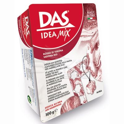 Das Idea Mix Mermer Efektli Seramik Kili 100g Verona Red 2573 - 2573 Verona Red