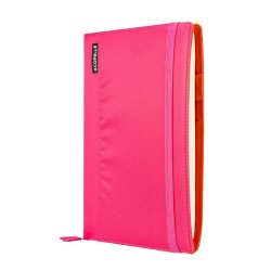 Victorias Journals Copelle Press Kit Çizgili Defter 14.8x21cm 100g Pembe - Thumbnail