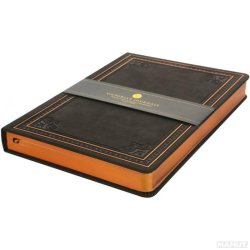 Victoria's Journals - Victoria Journals Vintage Old Book Defter Düz 14x20cm 128 Sayfa Mat Siyah 123-9108 (1)
