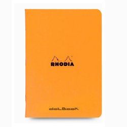 Rhodia - Rhodia Stapled Noktalı Defter Turuncu A5