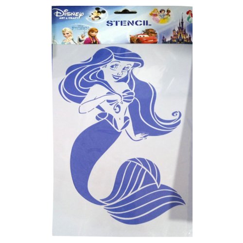 Ponart Ariel stencil 20x30cm TWD-S102 The Walt Disney