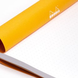 Rhodia - Rhodia Noktalı Not Defteri Turuncu 21x31.8cm (1)