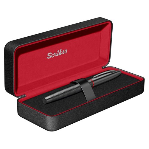 Scrikss Noble 35 Dolma Kalem M Uç Mat Siyah 3557