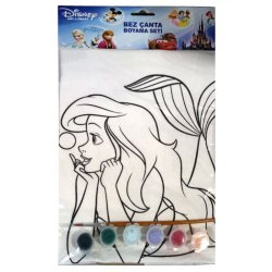 Ponart - Ponart Ariel baskılı çanta 35x42cm TWD-B105 The Walt Disney