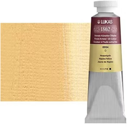 Lukas 1862 37ml Yağlı Boya Seri:1 0003 Nepal Sarısı Açık
