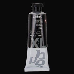 Pebeo - Pebeo Huile Fine XL 37ml Yağlı Boya 57 Intense Black