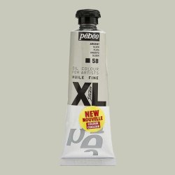 Pebeo - Pebeo Huile Fine XL 37ml Yağlı Boya 58 Silver 