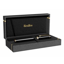 Scrikss - Scrikss Honour 38 Dolma Kalem F Uç Siyah Altın