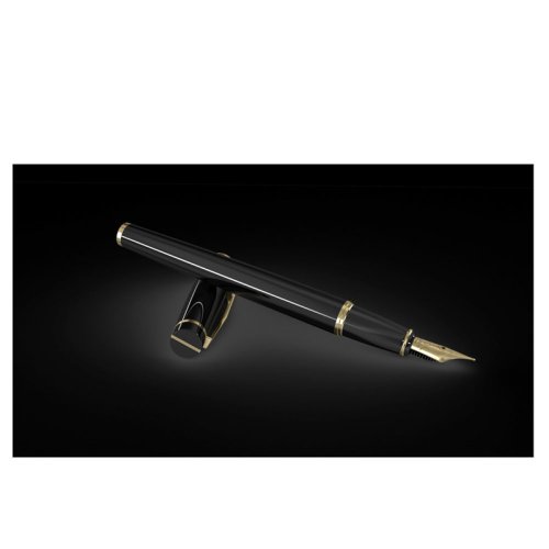 Scrikss Honour 38 Dolma Kalem F Uç Siyah Altın