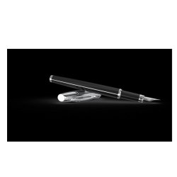 Scrikss 39 Dolma Kalem Siyah Krom Lüx Kutuda - Thumbnail