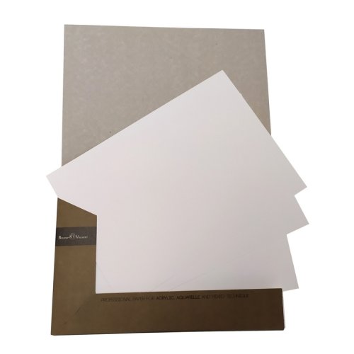B&V Suluboya Ve Akrilik Kağıdı Dosyalı 290g A2 (42x60cm) 10 Yaprak 4-114