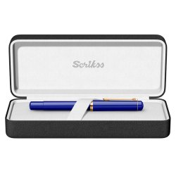 Scrikss - Scrikss 419 Dolma Kalem M Uç Saks Mavi