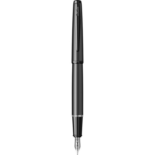 Scrikss Metropolis 78MB Dolmakalem Mat Siyah M Uç Kristal Kutu