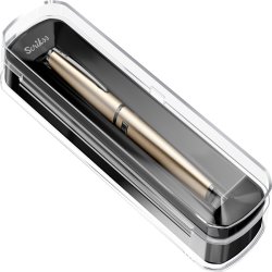 Scrikss - Scrikss Metropolis 78MS Dolma Kalem M Uç Saten Gri Kristal Kutu (1)