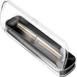 Scrikss Metropolis 78MS Dolma Kalem M Uç Saten Gri Kristal Kutu - Thumbnail