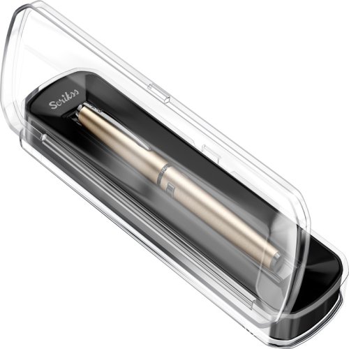 Scrikss Metropolis 78MS Dolma Kalem M Uç Saten Gri Kristal Kutu