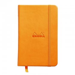 Rhodia Boutıque Sert Kapak Defter Noktalı Turuncu 9x14cm - Thumbnail