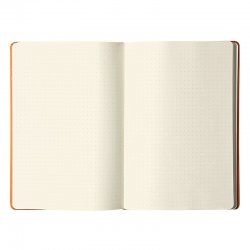 Rhodia Boutıque Sert Kapak Defter Noktalı Turuncu 9x14cm - Thumbnail