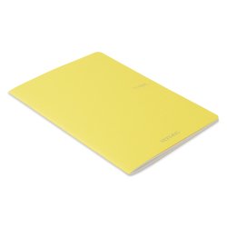 Fabriano - Fabriano EcoQua Staplebound Notebook Sarı 90g A4 (1)