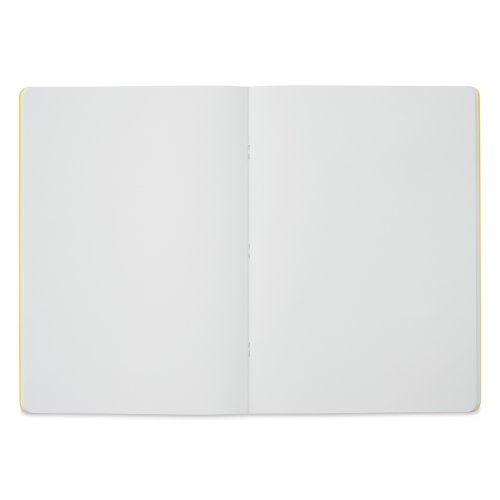 Fabriano EcoQua Staplebound Notebook Sarı 90g A4