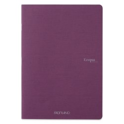 Fabriano - Fabriano EcoQua Staplebound Notebook Mor Blank 90g A4