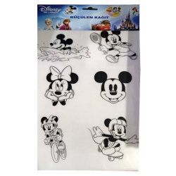 Ponart - Ponart Mickey Mouse Baskılı 7 Times A4 TWD-7102 The Walt Disney