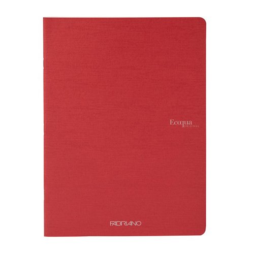 Fabriano Ecoqua Original Stapled Blank Cherry 90g A5