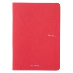 Fabriano - Fabriano EcoQua Staplebound Notebook Kırmızı Blank 90g A5