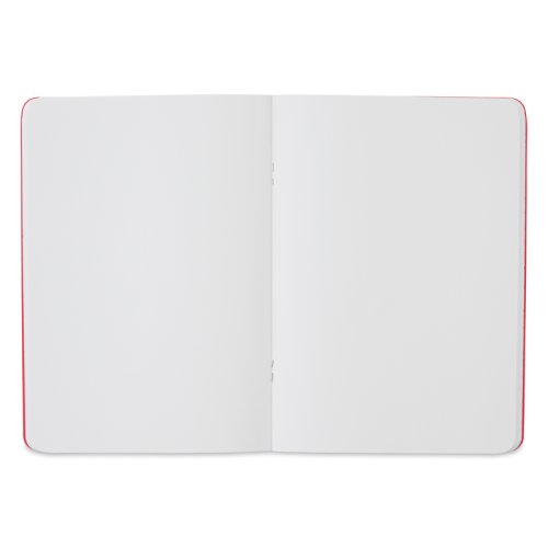 Fabriano EcoQua Staplebound Notebook Kırmızı Blank 90g A5