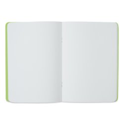 Fabriano - Fabriano EcoQua Staplebound Notebook Yeşil Blank 90g A5 (1)