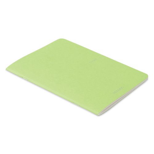 Fabriano EcoQua Staplebound Notebook Yeşil Blank 90g A5