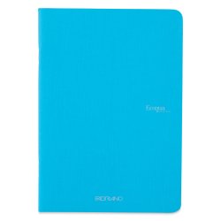 Fabriano - Fabriano EcoQua Staplebound Notebook Turkuaz Blank 90g A5