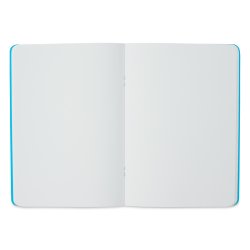Fabriano - Fabriano EcoQua Staplebound Notebook Turkuaz Blank 90g A5 (1)