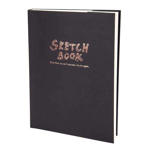 Lutart Sketch Book Siyah 100g A5 120 Yaprak
