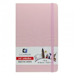 Alex Schoeller Art Collection Sert Kapak Çizim Defteri 140g 80 Yaprak 13x21cm - Thumbnail