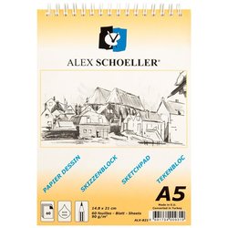 Alex Schoeller Eskiz Defteri 90g 60 Yaprak - Thumbnail