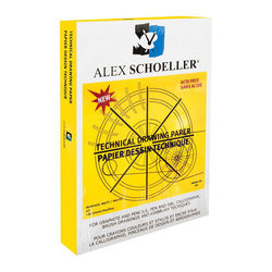 Alex Schoeller Teknik Çizim Kağıdı Damgalı 10lu 200g - Thumbnail