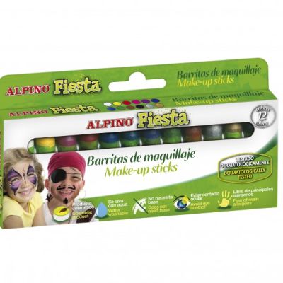 Alpino Fiesta Make-Up Sticks Yüz Boyası Seti 12li