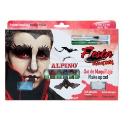 Alpino - Alpino Fiesta Monsters Make Up Set Yüz Boyama Seti 6lı