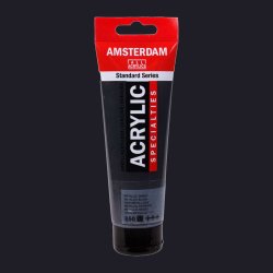 Amsterdam - Amsterdam Akrilik Boya 120ml 850 Metallic Black