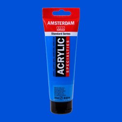Amsterdam - Amsterdam Akrilik Boya 120ml 834 Metallic Blue