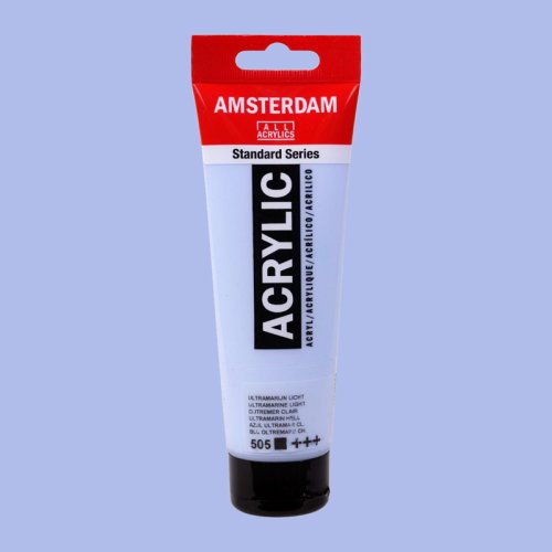 Amsterdam Akrilik Boya 120ml 505 Ultramarine Light - 505 Ultramarine Light