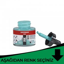 Talens Amsterdam Acrylic Ink 30ml Yeşil Tonlar - Thumbnail