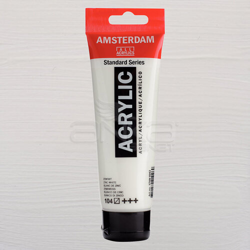 Amsterdam Akrilik Boya 120ml 104 Zinc White - 104 Zinc White