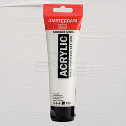 Amsterdam - Amsterdam Akrilik Boya 120ml 105 Titanium White