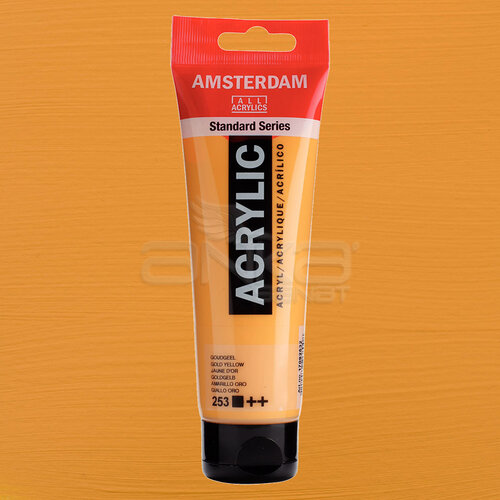 Amsterdam Akrilik Boya 120ml 253 Gold Yellow