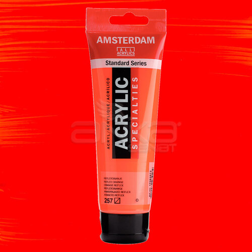 Amsterdam Akrilik Boya 120ml 257 Reflex Orange - 257 Reflex Orange