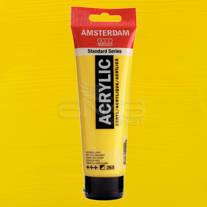 Amsterdam Akrilik Boya 120ml 268 Azo Yellow Light