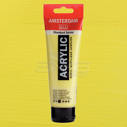 Amsterdam - Amsterdam Akrilik Boya 120ml 274 Nickel Titanium Yellow